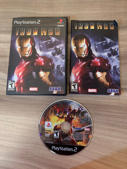 PiXEL-RETRO.COM : SONY PLAYSTATION 2 (PS2) COMPLET CIB BOX MANUAL GAME NTSC IRON MAN