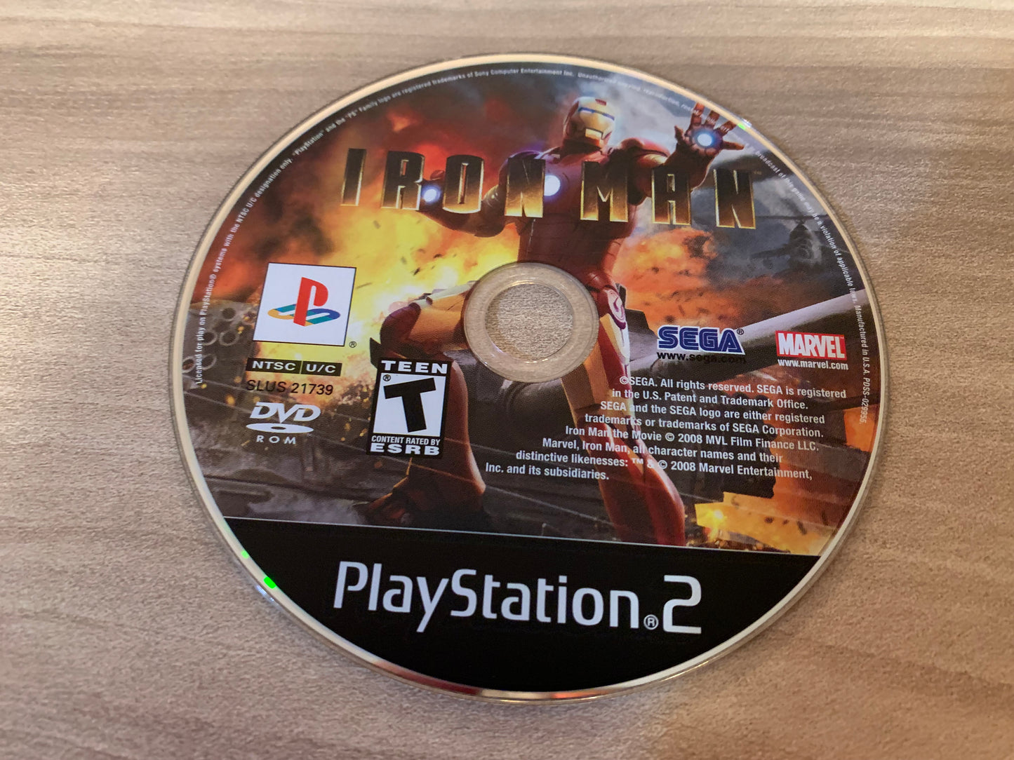 SONY PLAYSTATiON 2 [PS2] | iRON MAN