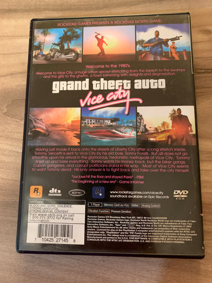 SONY PLAYSTATiON 2 [PS2] | GRAND THEFT AUTO ViCE CiTY