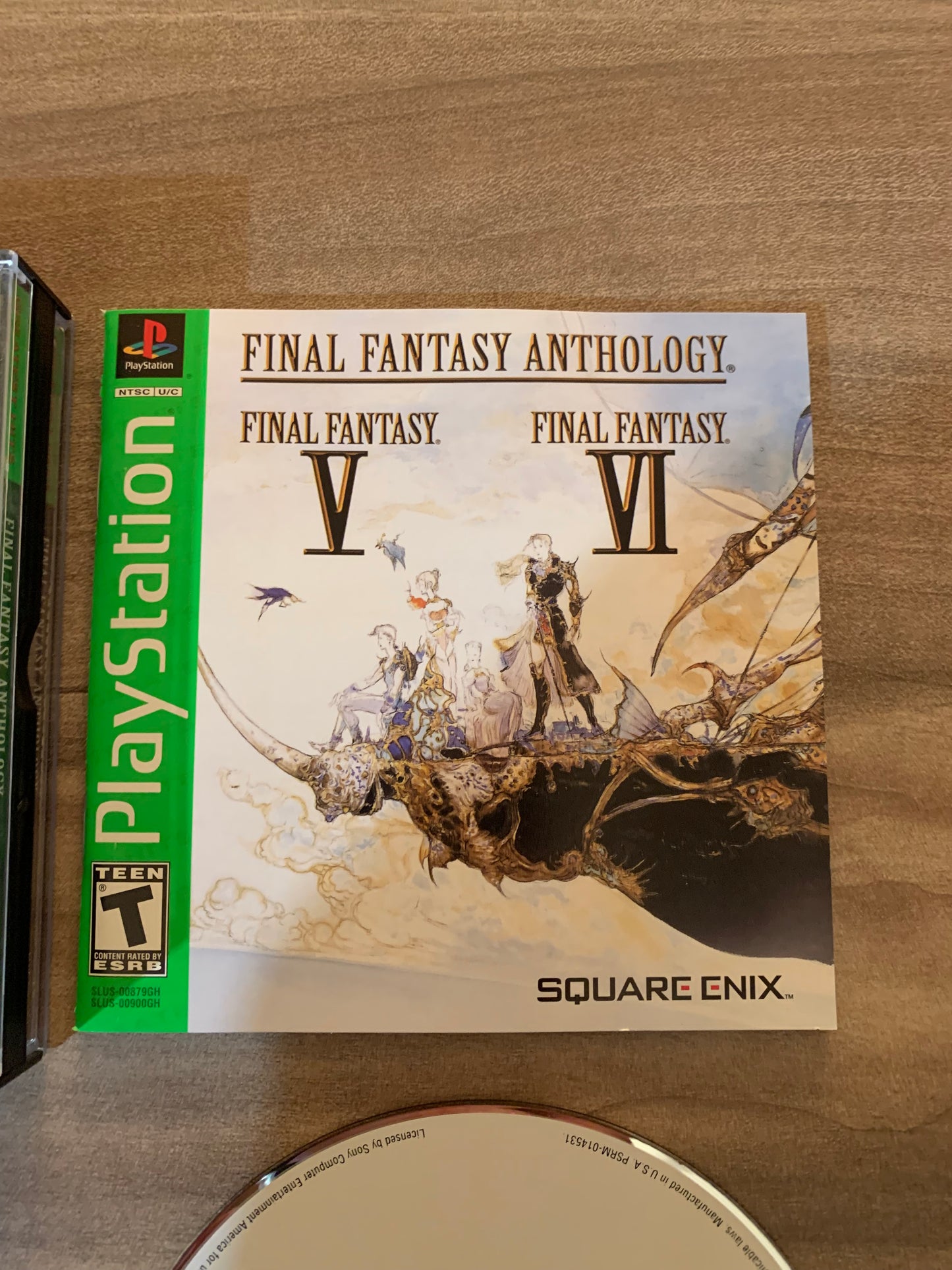 SONY PLAYSTATiON [PS1] | FiNAL FANTASY ANTHOLOGY | GREATEST HiTS