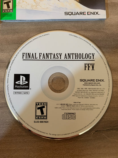 SONY PLAYSTATiON [PS1] | FiNAL FANTASY ANTHOLOGY | GREATEST HiTS