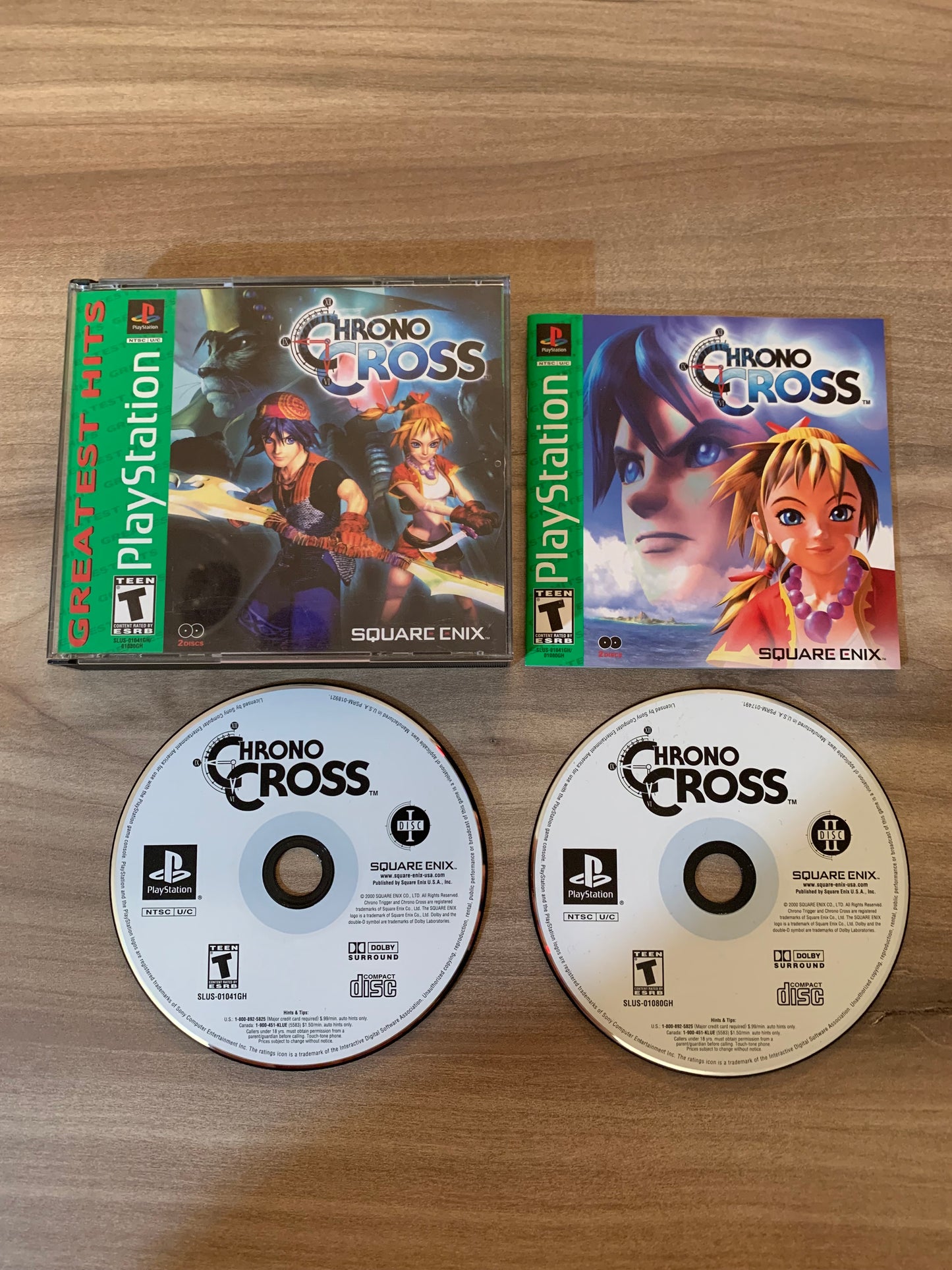 PiXEL-RETRO.COM : SONY PLAYSTATION (PS1) COMPLETE CIB BOX MANUAL GAME NTSC CHRONO CROSS