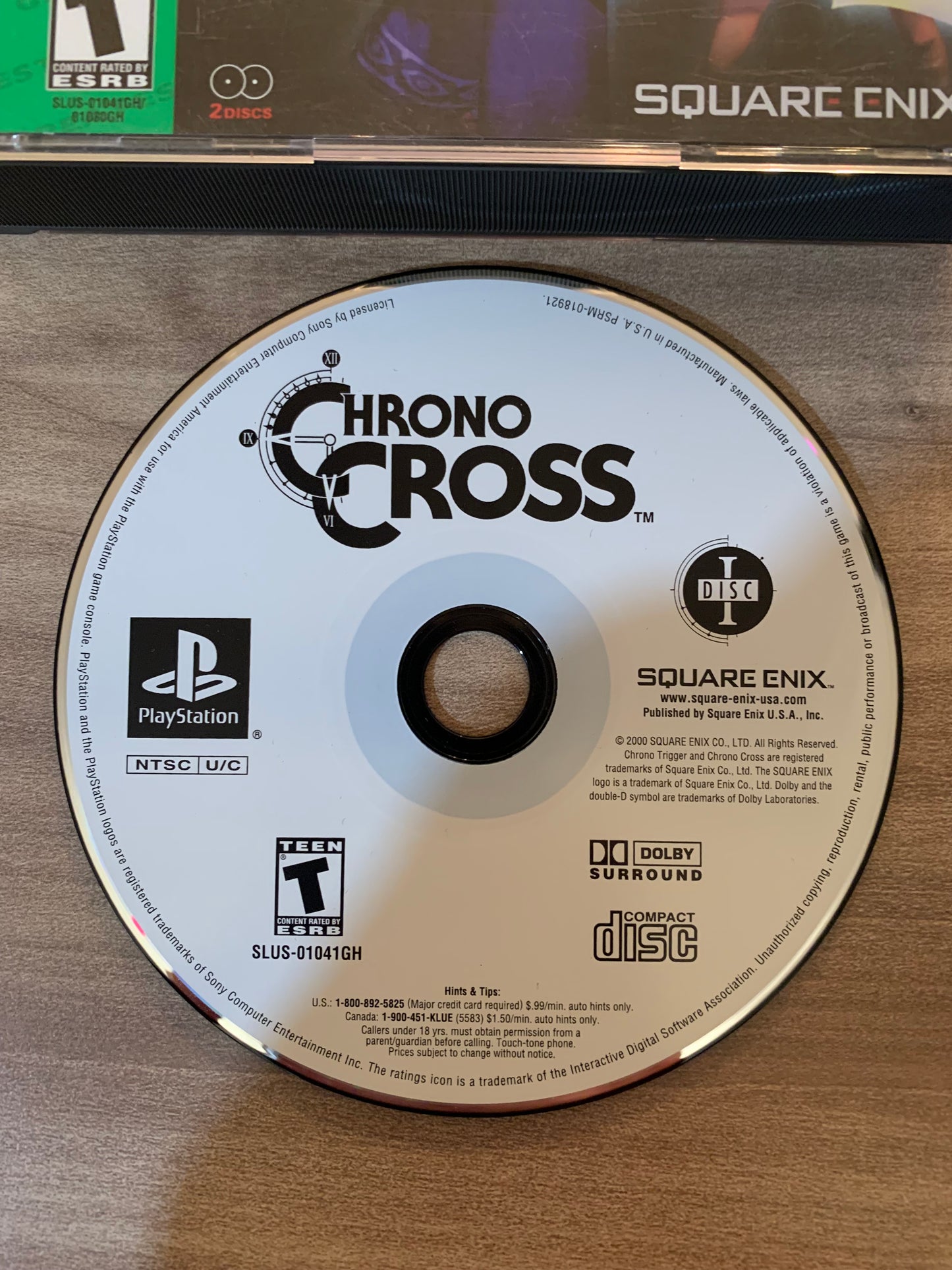 SONY PLAYSTATiON [PS1] | CHRONO CROSS | GREATEST HiTS