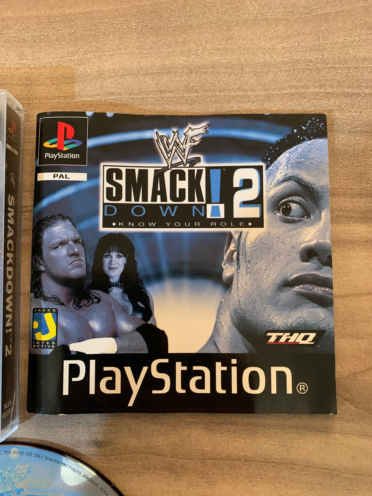 SONY PLAYSTATiON [PS1] | WWF SMACKDOWN 2 KNOW YOUR ROLE