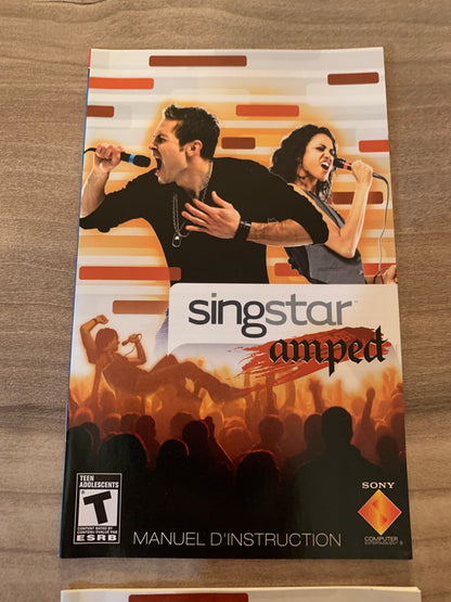 SONY PLAYSTATiON 2 [PS2] | SiNGSTAR AMPED