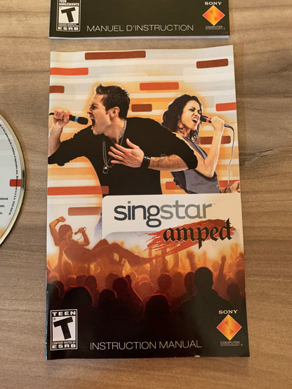 SONY PLAYSTATiON 2 [PS2] | SiNGSTAR AMPED