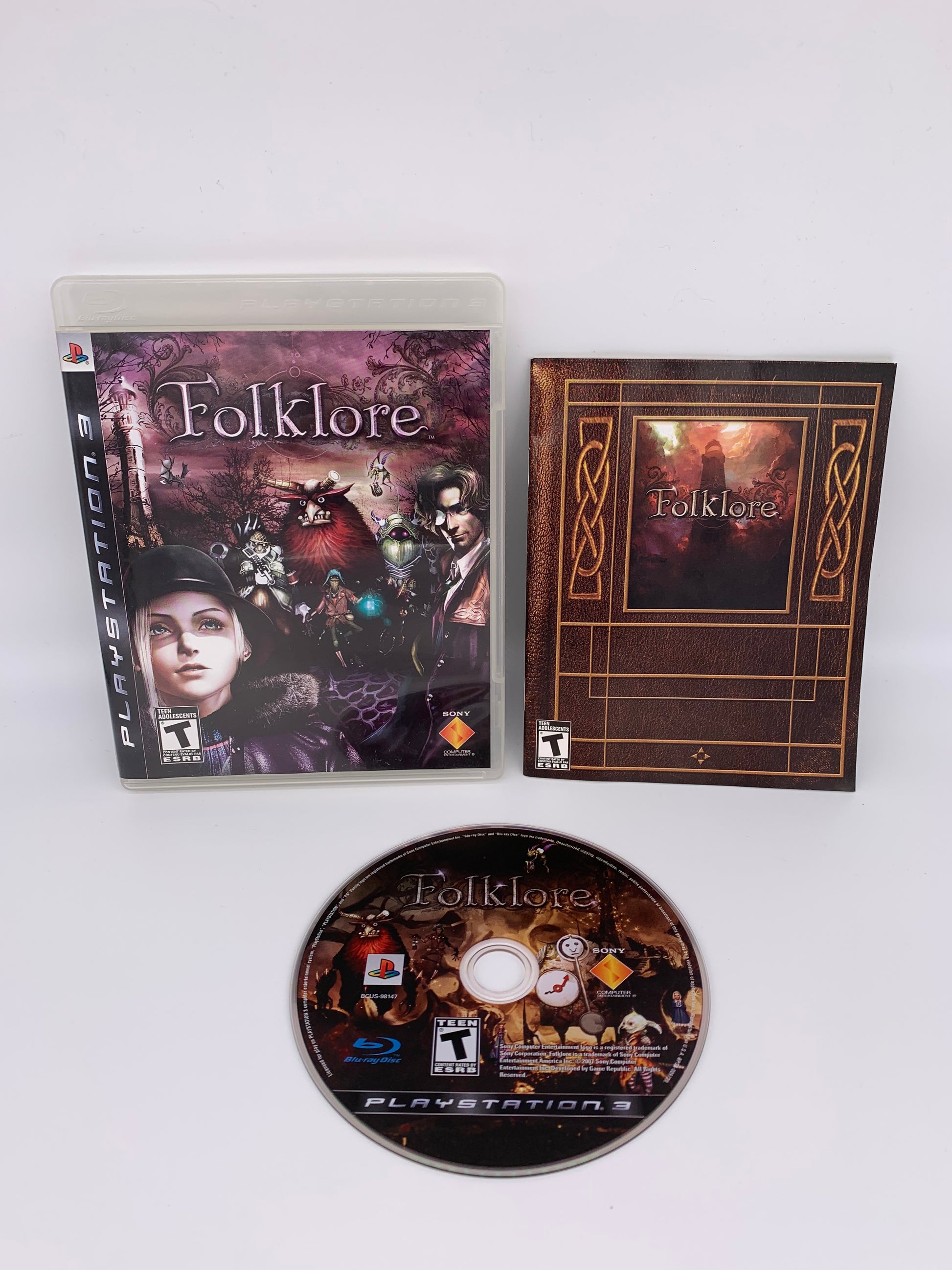 PiXEL-RETRO.COM : SONY PLAYSTATION 3 (PS3) COMPLET CIB BOX MANUAL GAME NTSC FOLKLORE