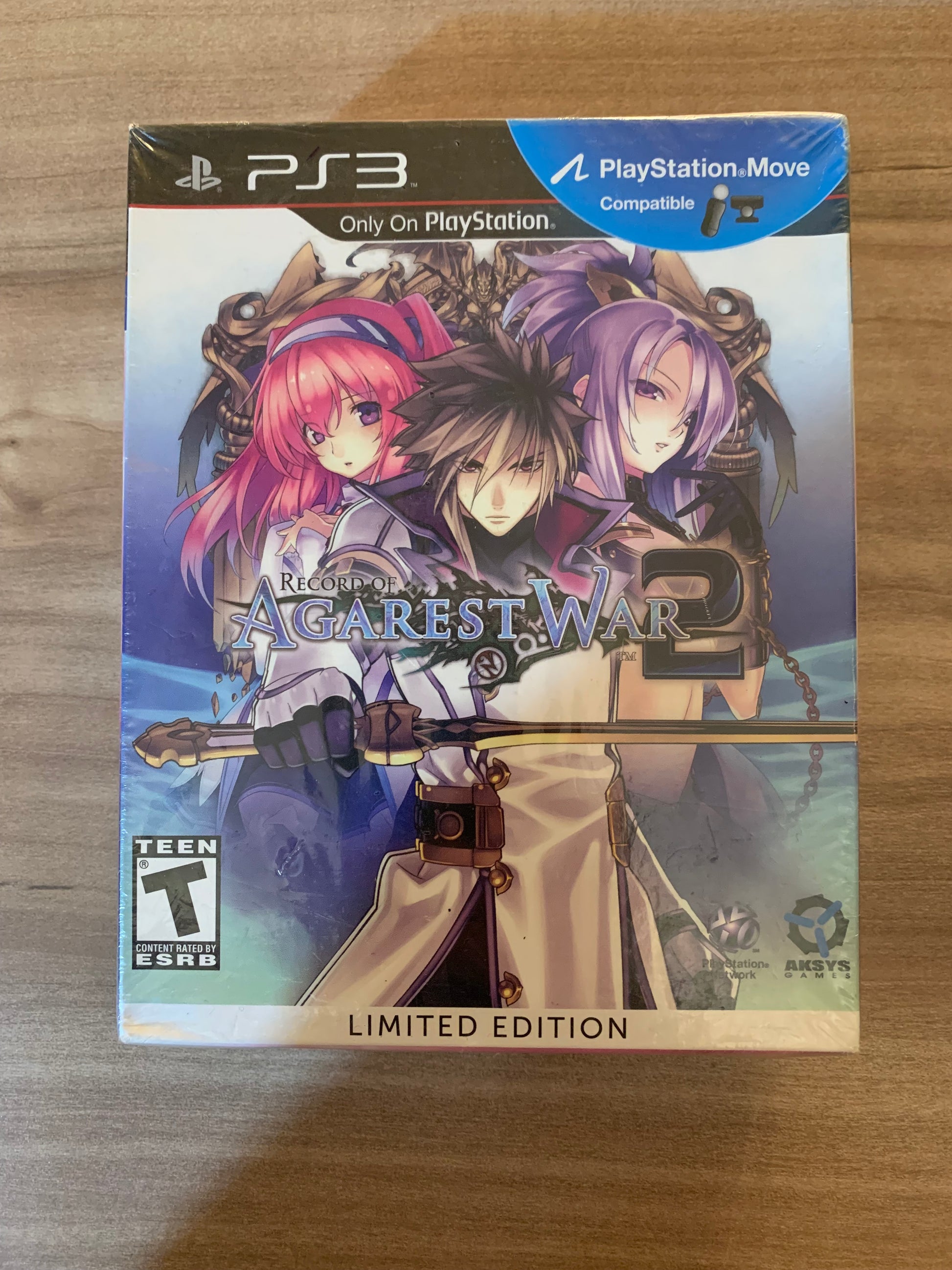PiXEL-RETRO.COM : SONY PLAYSTATION 3 (PS3) COMPLET CIB BOX MANUAL GAME NTSC RECORD OF AGAREST WAR 2 NEW SEALED