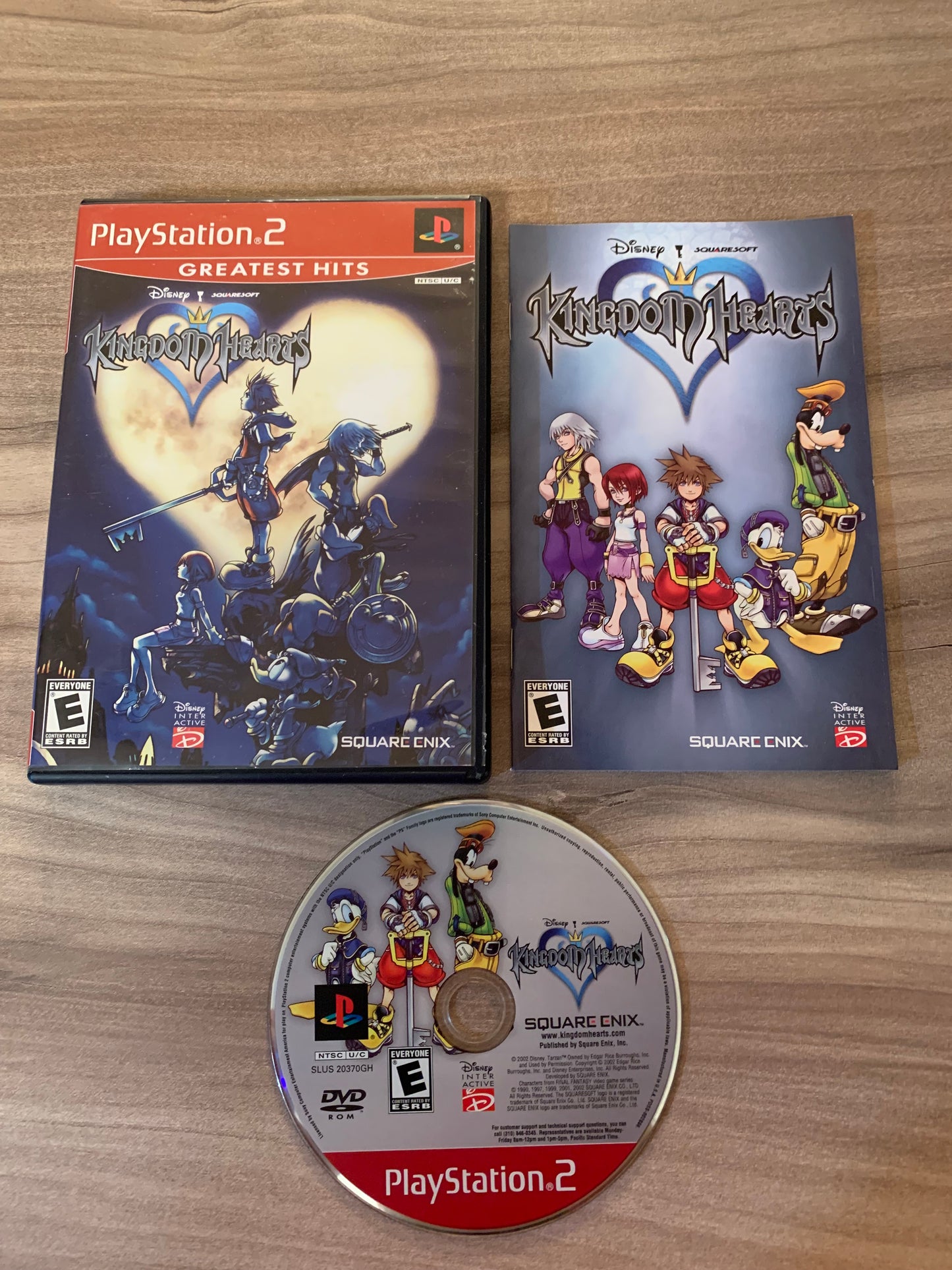 PiXEL-RETRO.COM : SONY PLAYSTATION 2 (PS2) COMPLET CIB BOX MANUAL GAME NTSC KINGDOM HEARTS