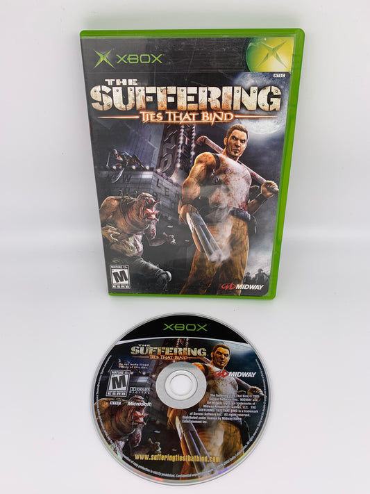 PiXEL-RETRO.COM : MICROSOFT XBOX COMPLETE CIB BOX MANUAL GAME NTSC THE SUFFERING TIES THAT BIND