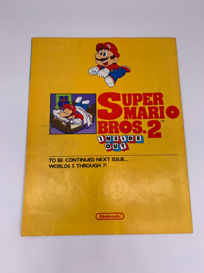 NiNTENDO POWER | SUPER MARiO BROS 2 iNSiDE OUT BONUS TiP BOOK PART 1