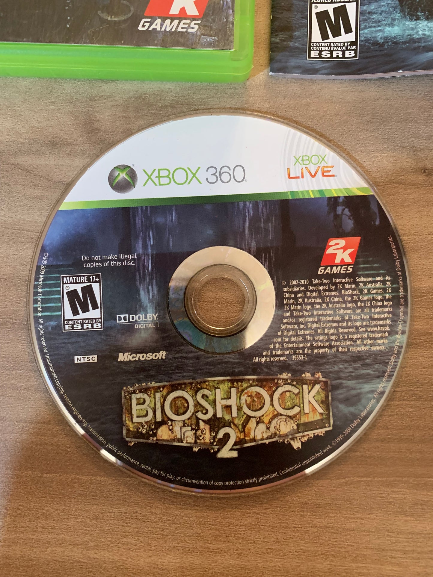 MiCROSOFT XBOX 360 | BiOSHOCK 2