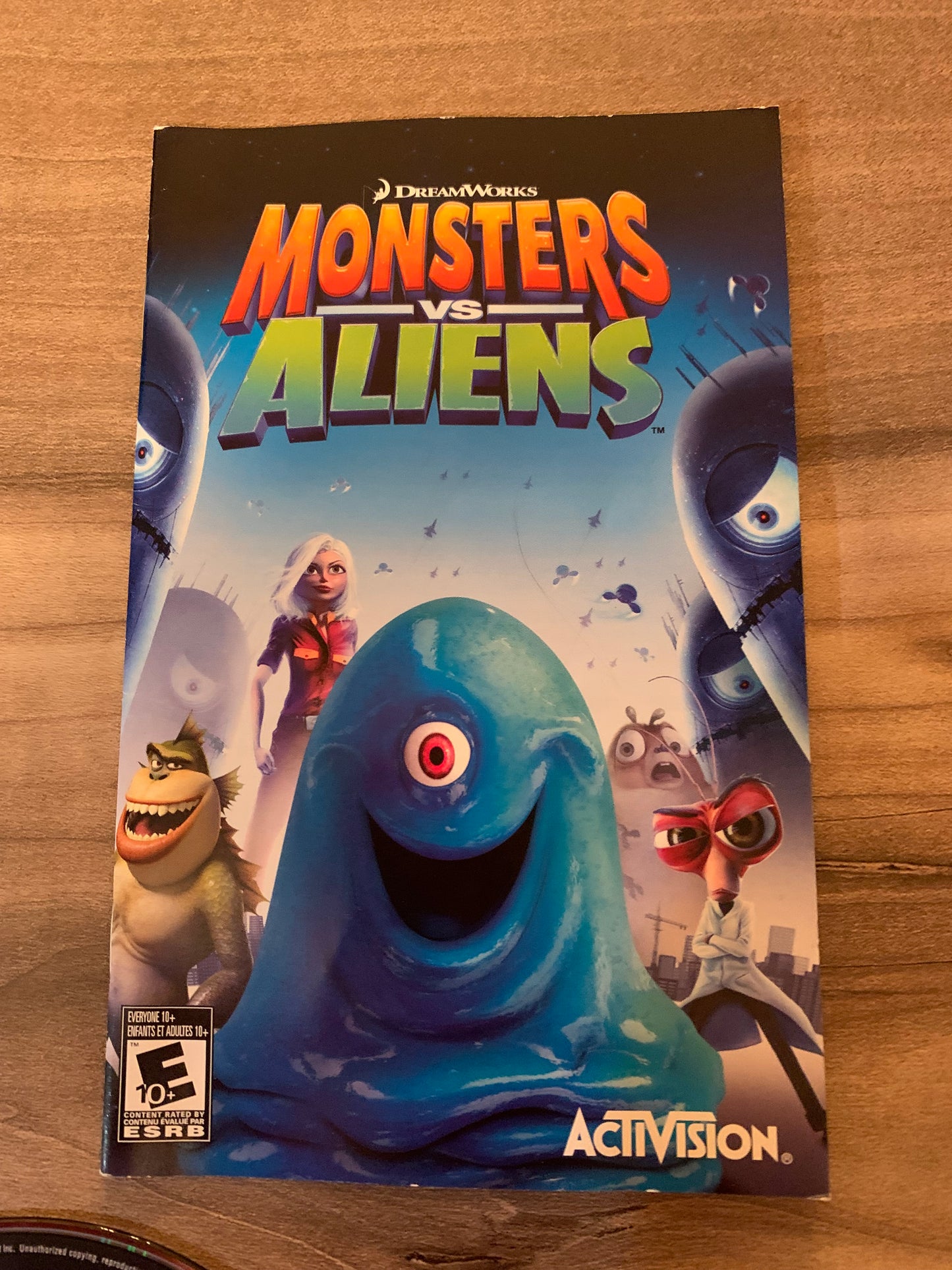 SONY PLAYSTATiON 2 [PS2] | MONSTERS VS ALiENS