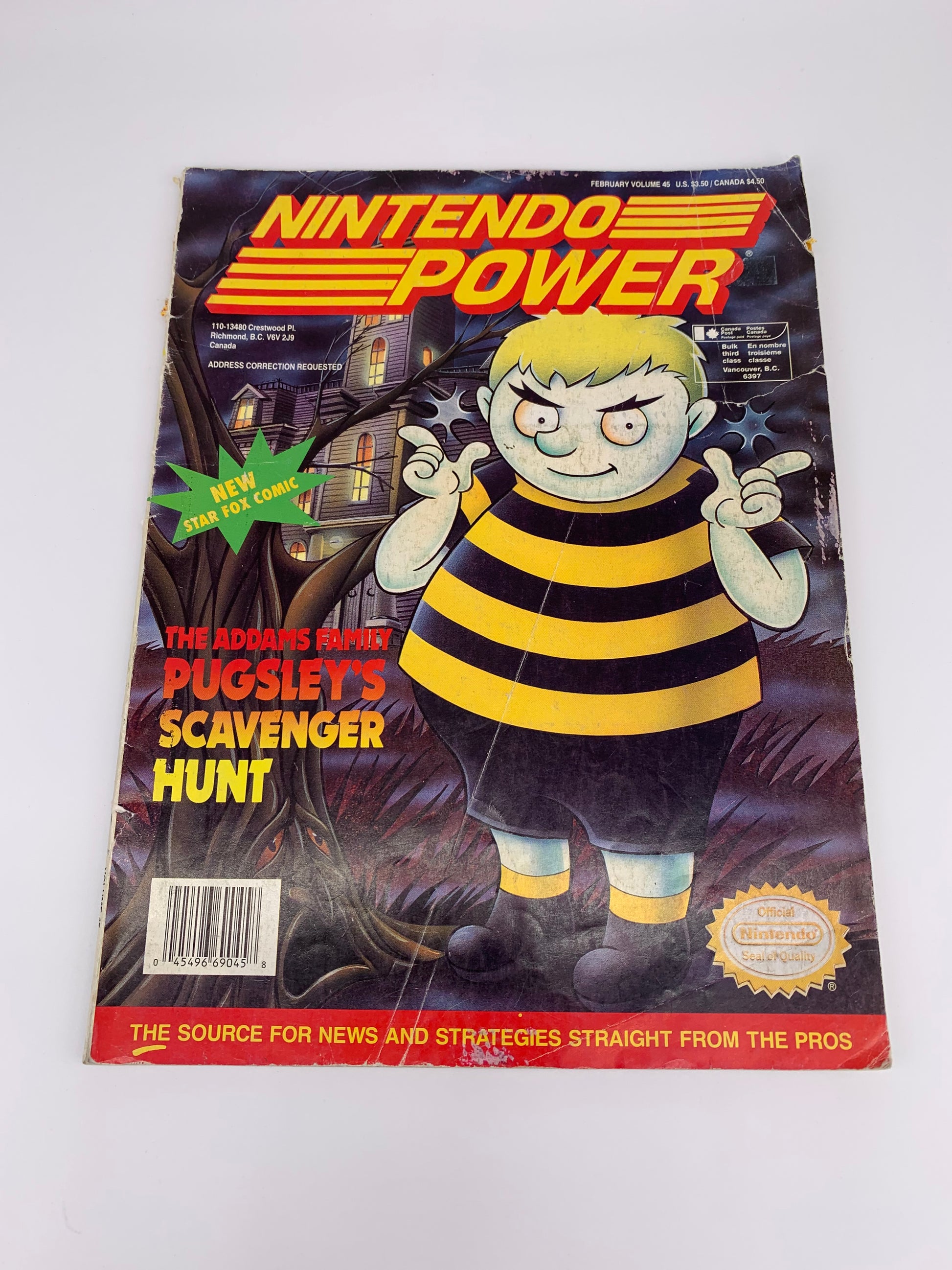 PiXEL-RETRO.COM : NINTENDO POWER VOLUME 45 FEBRUARY GUIDE OFFICIAL