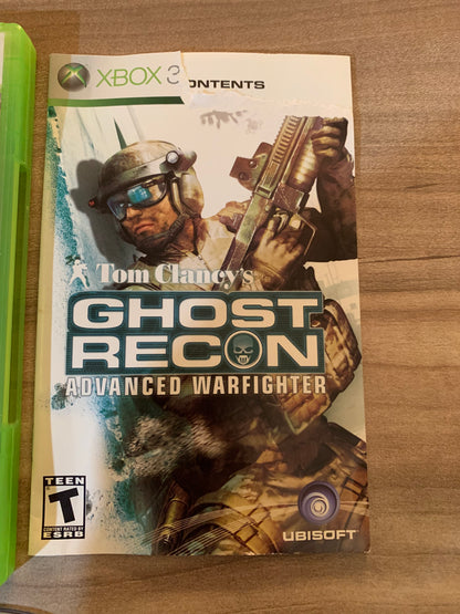 MiCROSOFT XBOX 360 | TOM CLANCYS GHOST RECON ADVANCED WARFiGHTER