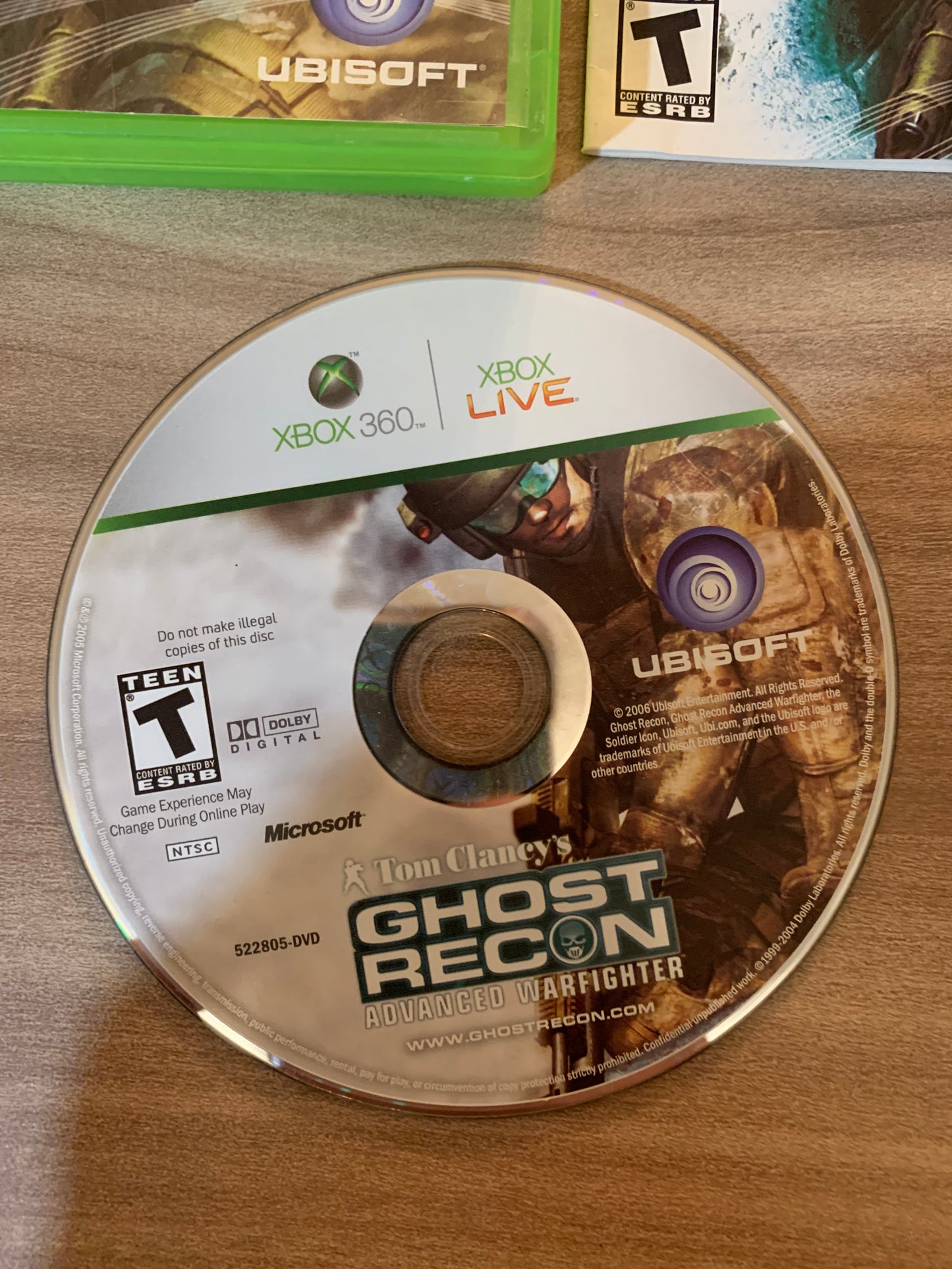 MiCROSOFT XBOX 360 | TOM CLANCYS GHOST RECON ADVANCED WARFiGHTER