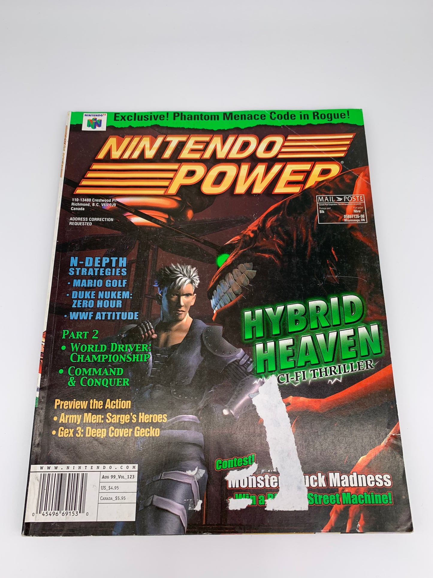 PiXEL-RETRO.COM : NINTENDO POWER VOLUME 123 AUGUST 1999 GUIDE OFFICIAL