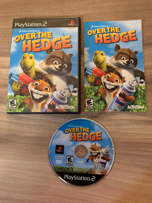 PiXEL-RETRO.COM : SONY PLAYSTATION 2 (PS2) COMPLET CIB BOX MANUAL GAME NTSC OVER THE HEDGE