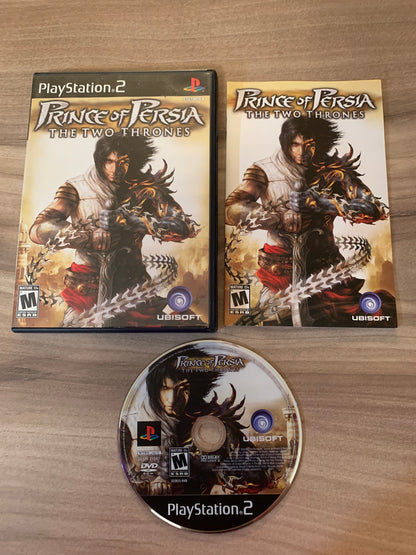 PiXEL-RETRO.COM : SONY PLAYSTATION 2 (PS2) COMPLET CIB BOX MANUAL GAME NTSC PRINCE OF PERSIA THE TWO THRONES