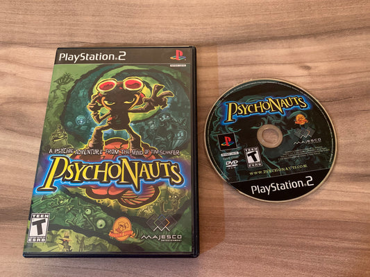 PiXEL-RETRO.COM : SONY PLAYSTATION 2 (PS2) COMPLET CIB BOX MANUAL GAME NTSC PSYCHONAUTS