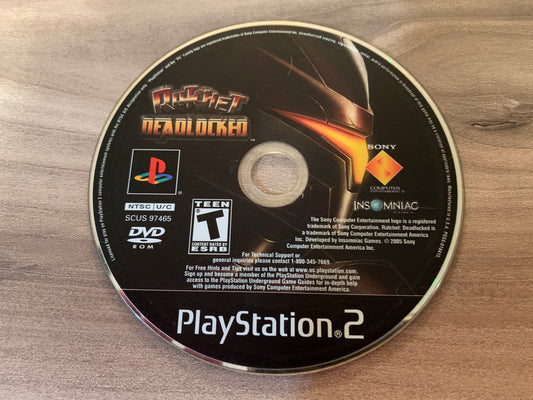 PiXEL-RETRO.COM : SONY PLAYSTATION 2 (PS2) COMPLET CIB BOX MANUAL GAME NTSC RATCHET DEADLOCKED