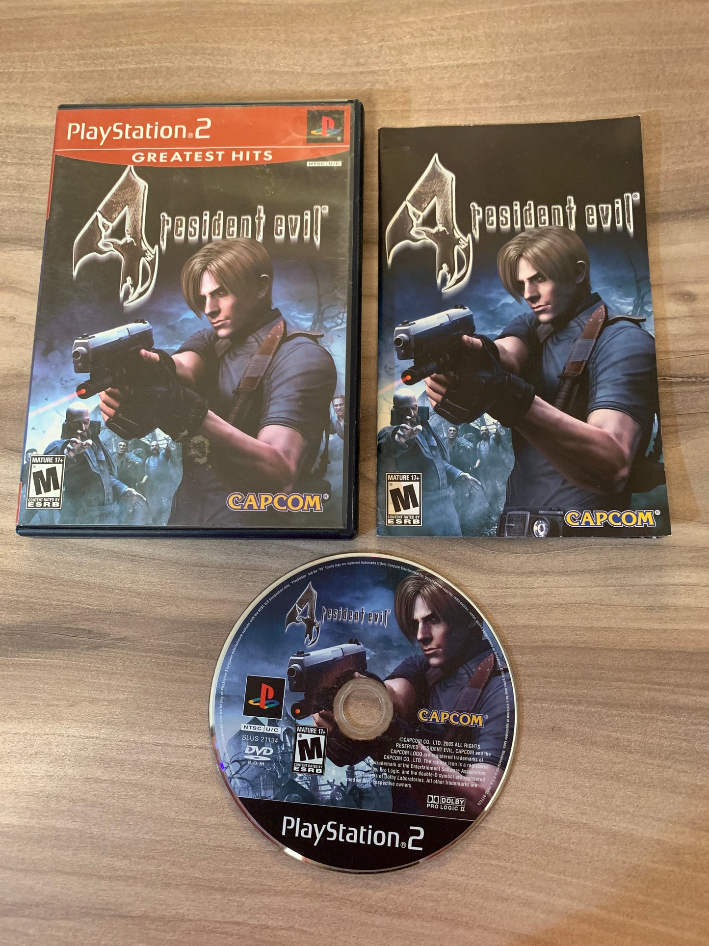 PiXEL-RETRO.COM : SONY PLAYSTATION 2 (PS2) COMPLET CIB BOX MANUAL GAME NTSC RESIDENT EVIL 4