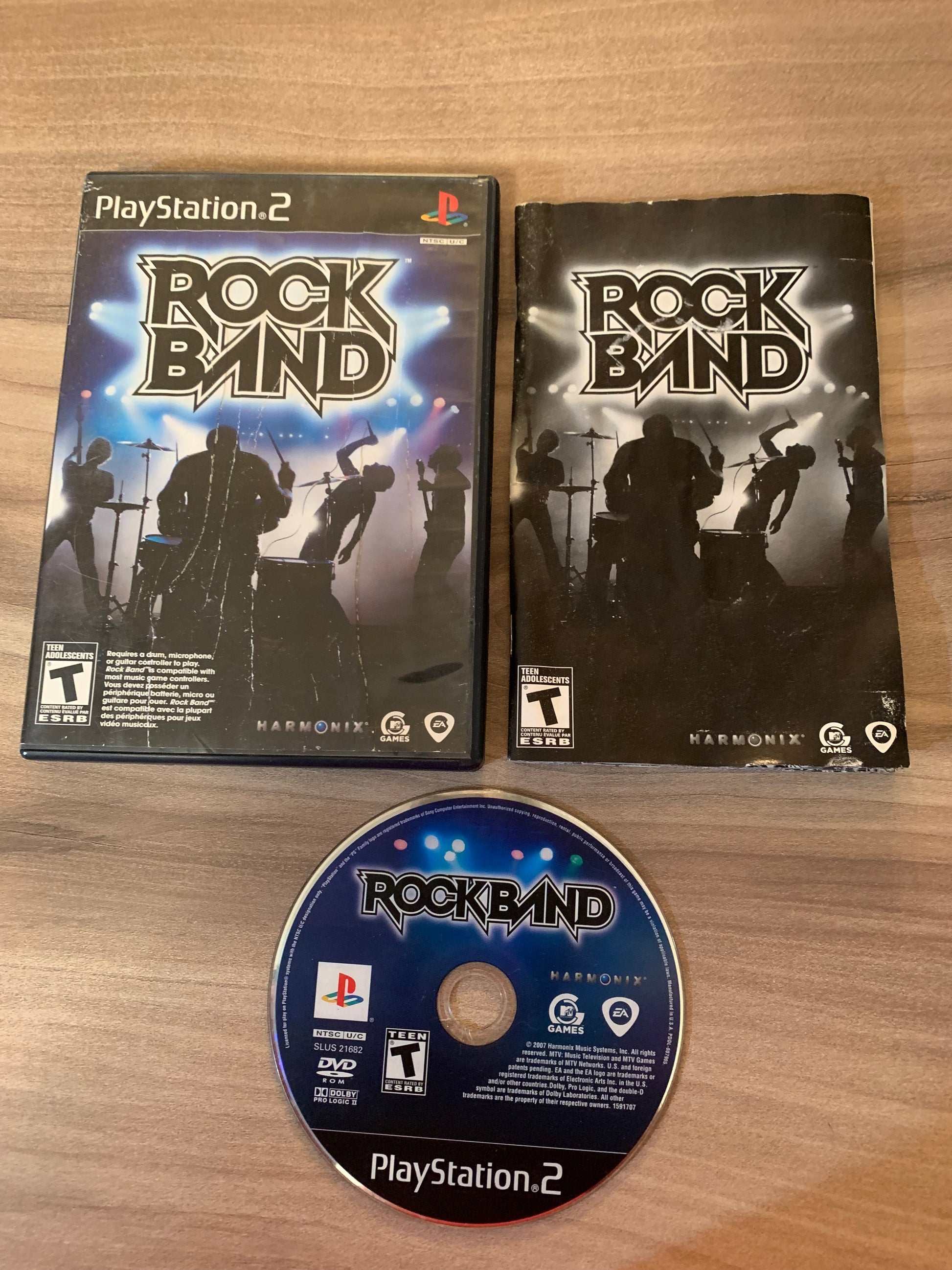 PiXEL-RETRO.COM : SONY PLAYSTATION 2 (PS2) COMPLET CIB BOX MANUAL GAME NTSC ROCK BAND