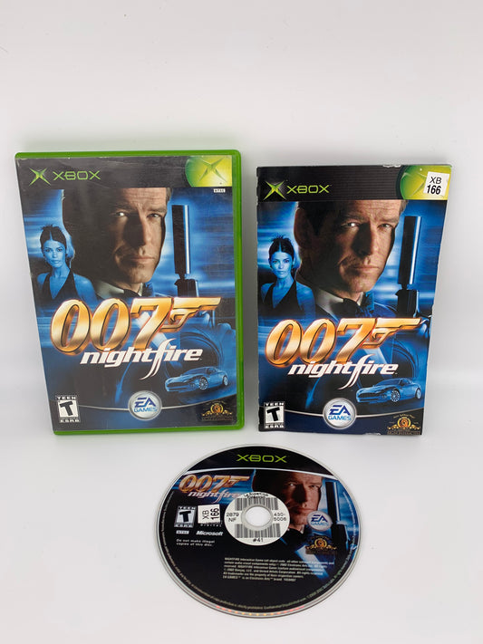 PiXEL-RETRO.COM : MICROSOFT XBOX COMPLET CIB BOX MANUAL GAME NTSC 007 NIGHTFIRE