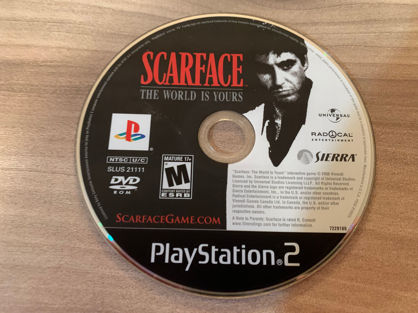 SONY PLAYSTATiON 2 [PS2] | SCARFACE THE WORLD iS YOURS