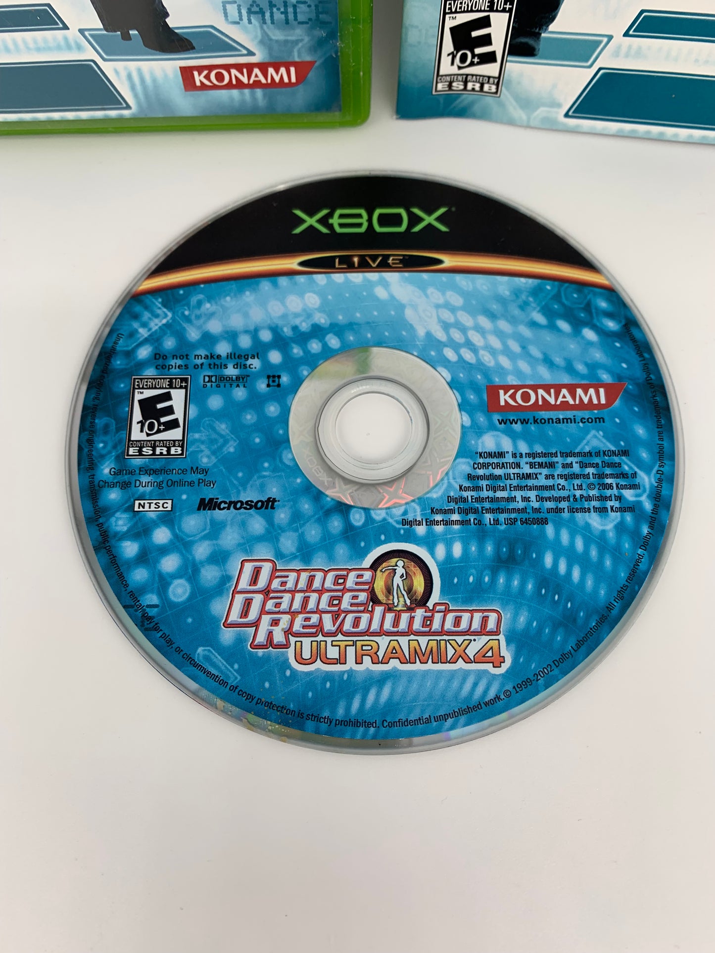 MiCROSOFT XBOX ORiGiNAL | DANCE DANCE REVOLUTiON ULTRAMiX 4