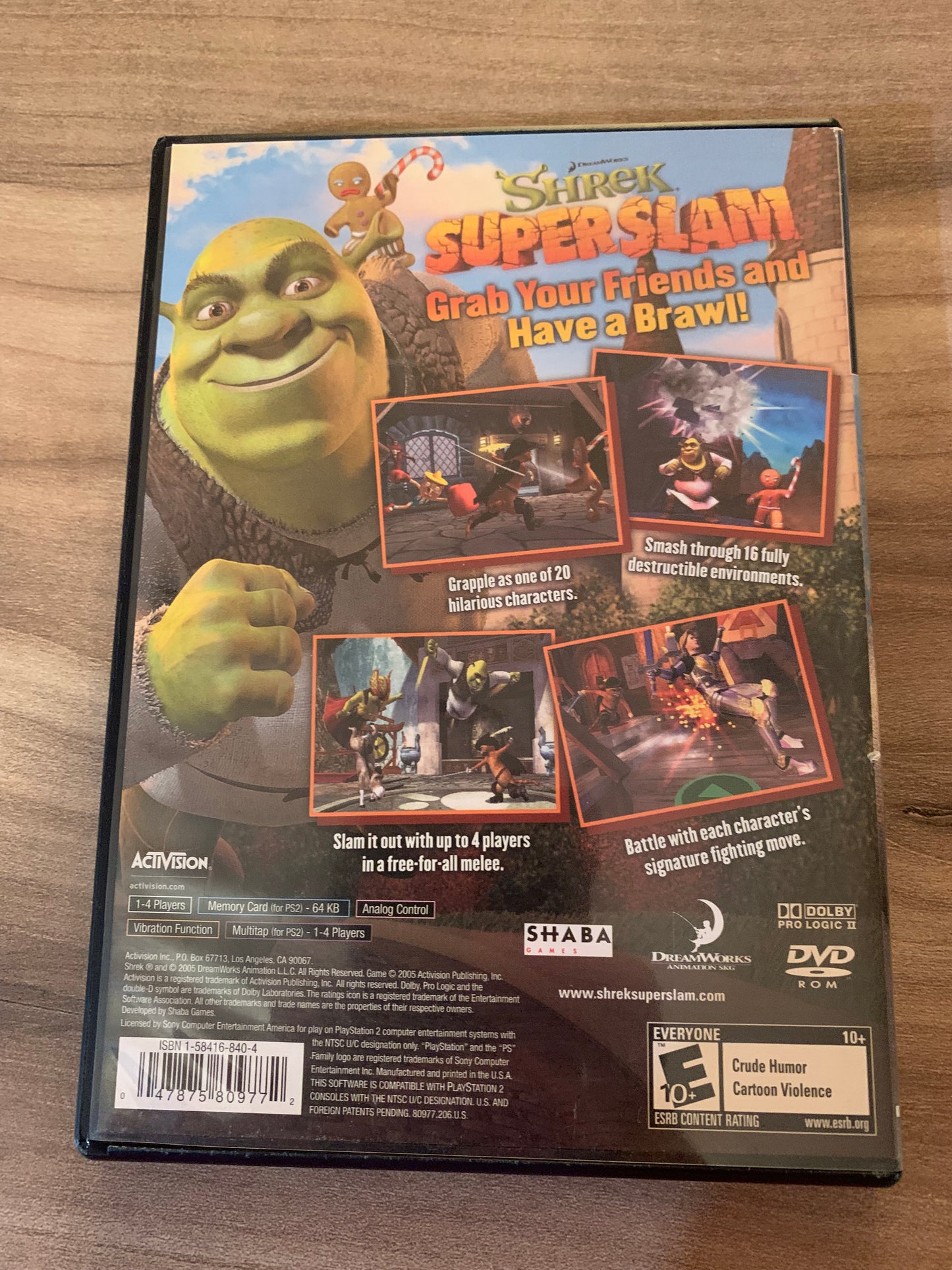 SONY PLAYSTATiON 2 [PS2] | SHREK SUPERSLAM