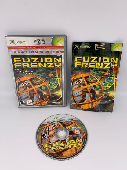 PiXEL-RETRO.COM : MICROSOFT XBOX COMPLETE CIB BOX MANUAL GAME NTSC FUZION FRENZY
