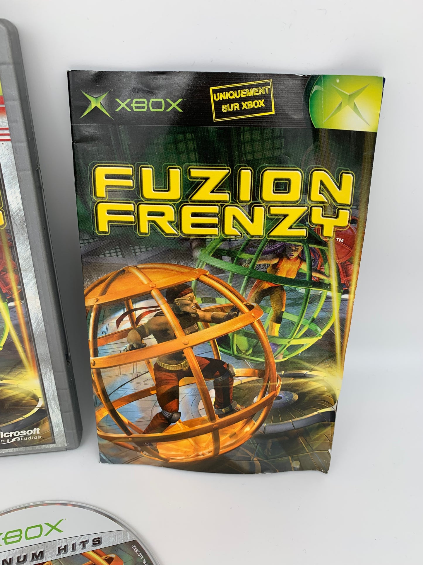 MiCROSOFT XBOX ORiGiNAL | FUZiON FRENZY | PLATiNUM HiTS