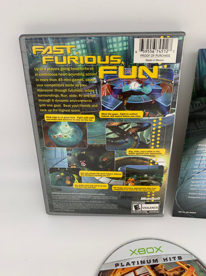 MiCROSOFT XBOX ORiGiNAL | FUZiON FRENZY | PLATiNUM HiTS