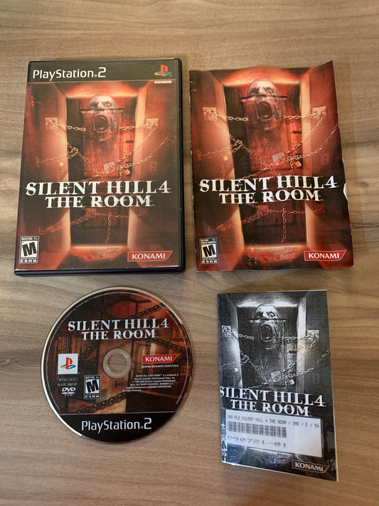 PiXEL-RETRO.COM : SONY PLAYSTATION 2 (PS2) COMPLET CIB BOX MANUAL GAME NTSC SILENT HILL 4 THE ROOM