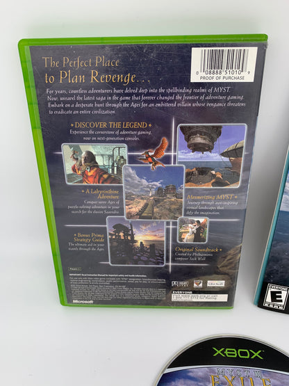 MiCROSOFT XBOX ORiGiNAL | MYST III EXiLE THE PERFECT PLACE TO PLAN REVENGE