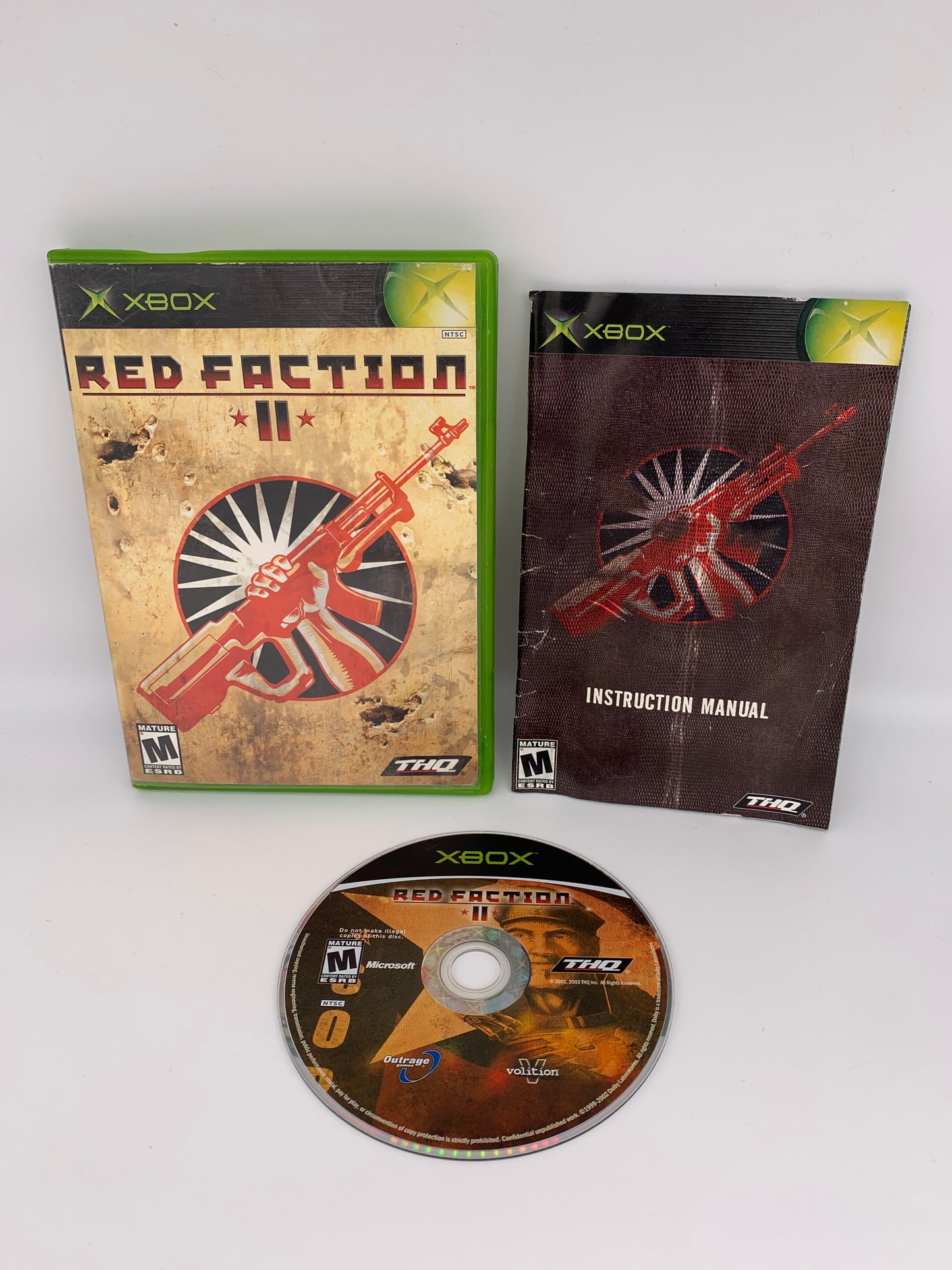 PiXEL-RETRO.COM : COMPLETE CIB BOX MANUAL GAME NTSC RED FACTION II