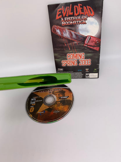 MiCROSOFT XBOX ORiGiNAL | RED FACTiON II