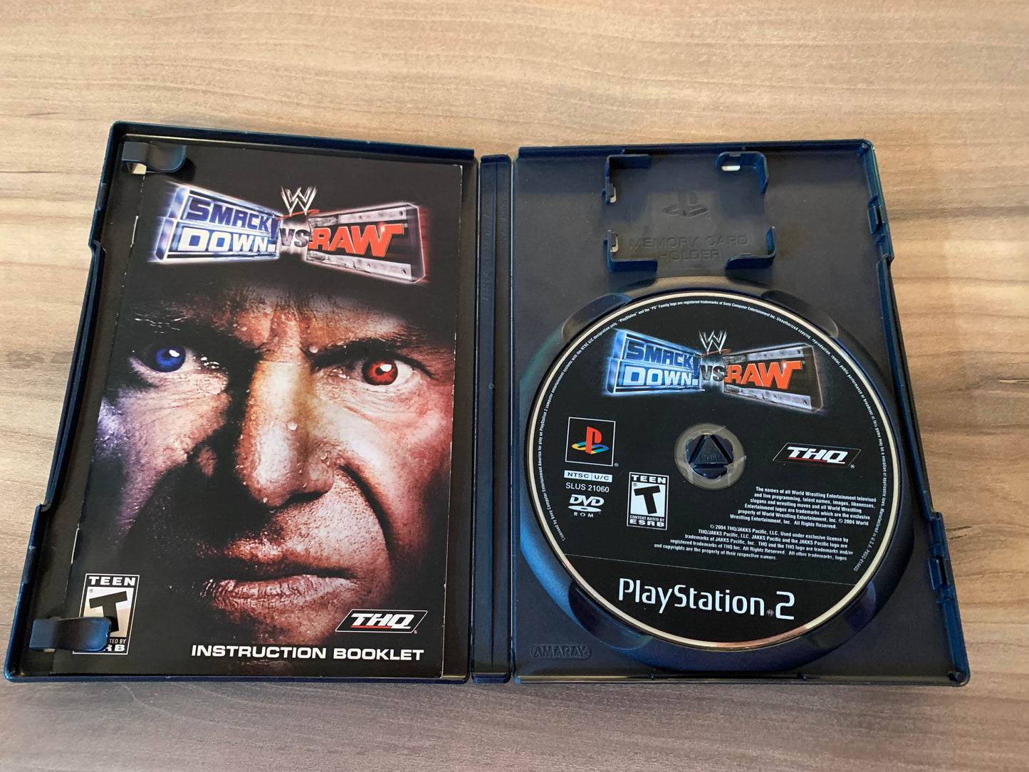 SONY PLAYSTATiON 2 [PS2] | WWE SMACKDOWN VS RAW