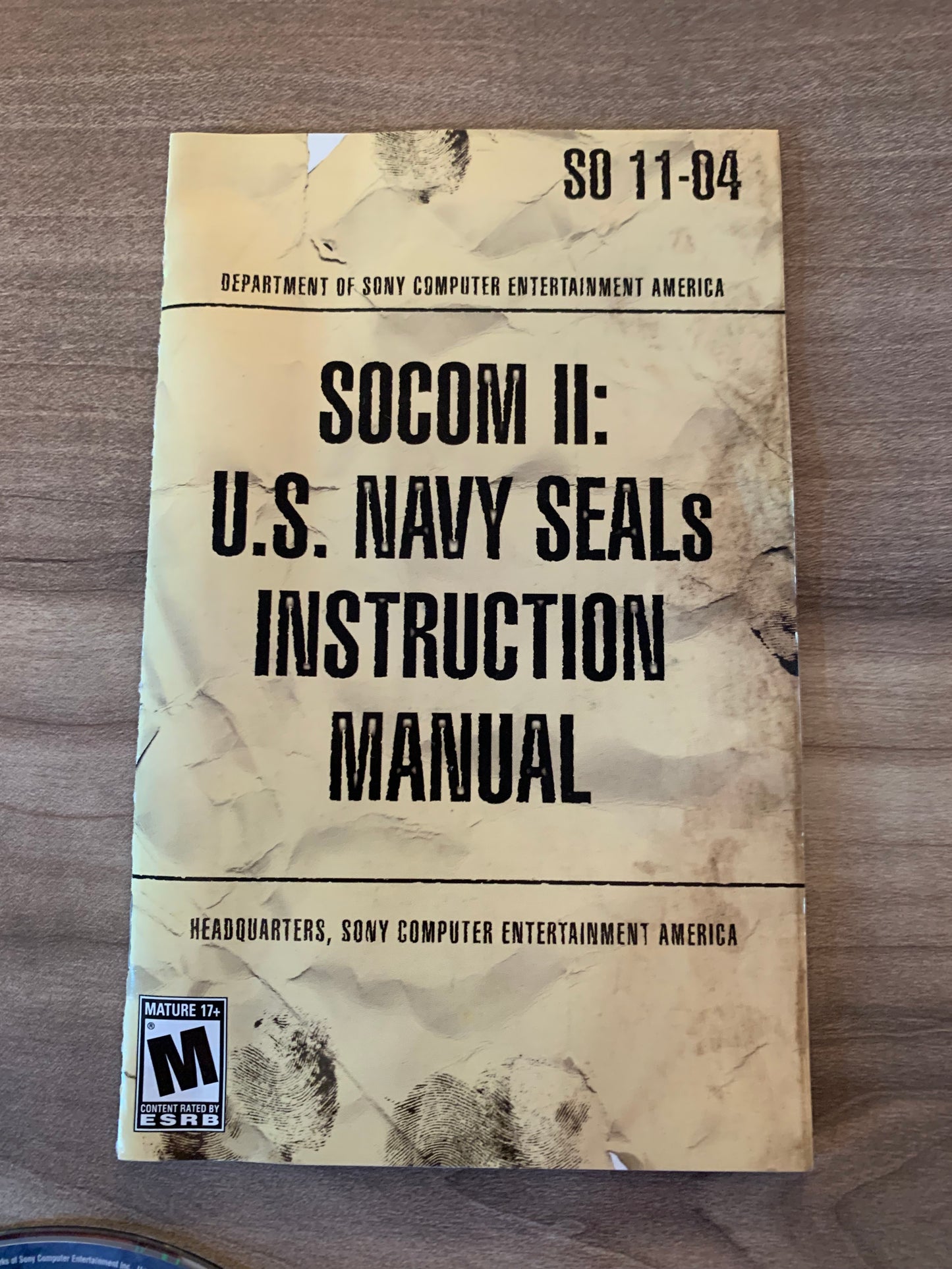 SONY PLAYSTATiON 2 [PS2] | SOCOM II U.S. NAVY SEALS