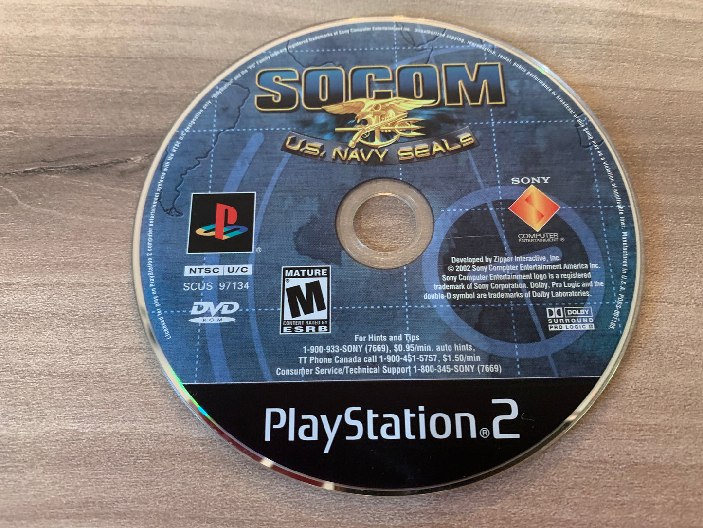 SONY PLAYSTATiON 2 [PS2] | SOCOM U.S. NAVY SEALS