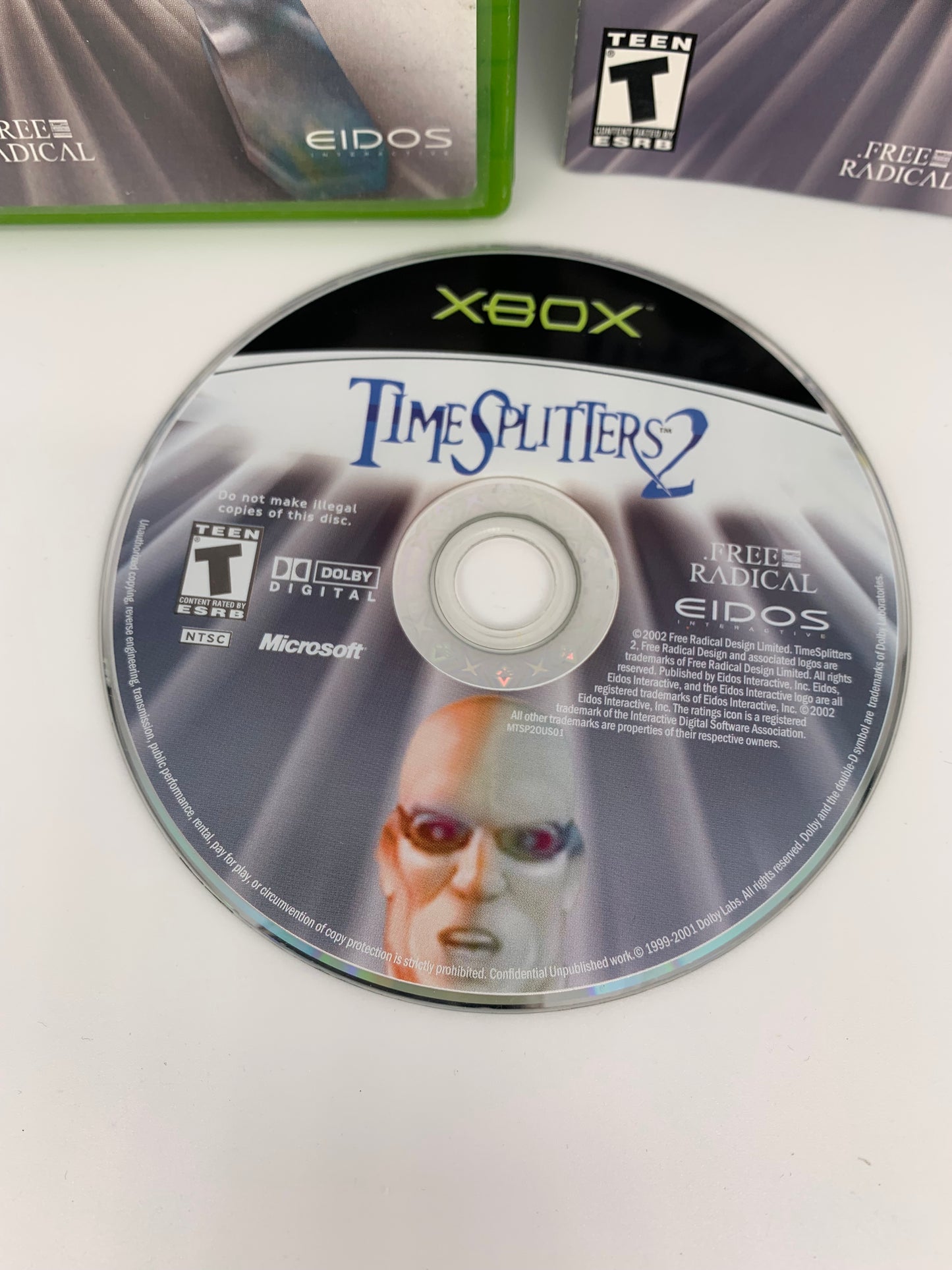 MiCROSOFT XBOX ORiGiNAL | TiME SPLiTTERS 2