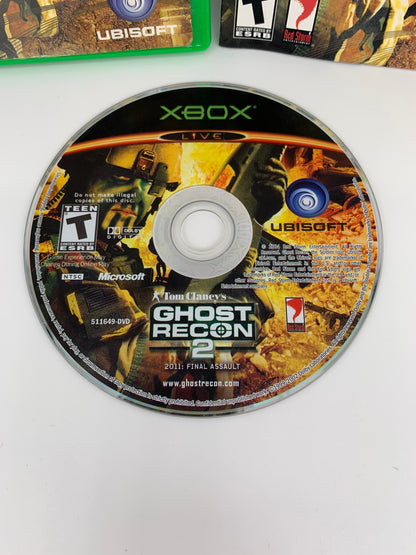 MiCROSOFT XBOX ORiGiNAL | TOM CLANCYS GHOST RECON 2 2011 FiNAL ASSAULT