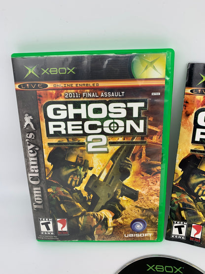 MiCROSOFT XBOX ORiGiNAL | TOM CLANCYS GHOST RECON 2 2011 FiNAL ASSAULT