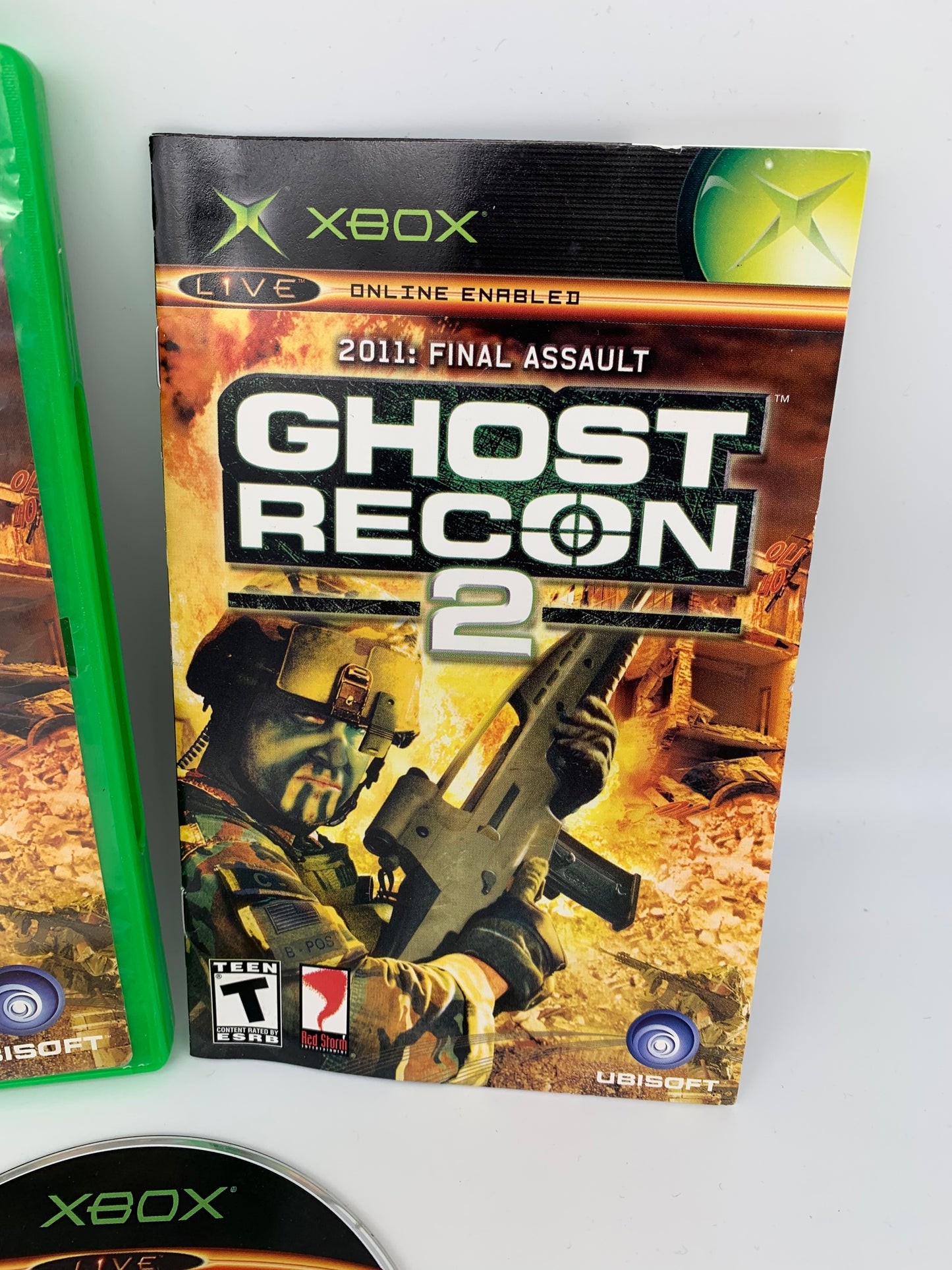 MiCROSOFT XBOX ORiGiNAL | TOM CLANCYS GHOST RECON 2 2011 FiNAL ASSAULT