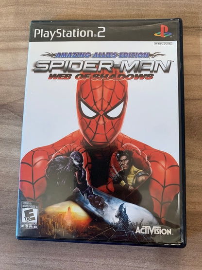 SONY PLAYSTATiON 2 [PS2] | SPiDER-MAN WEB OF SHADOWS AMAZiNG ALLiES EDiTiON