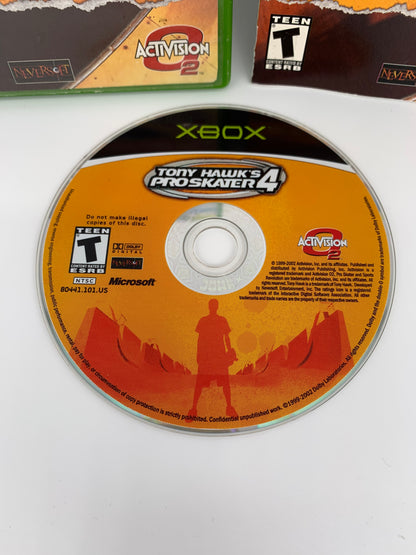 MiCROSOFT XBOX ORiGiNAL | TONY HAWKS PRO SKATER 4