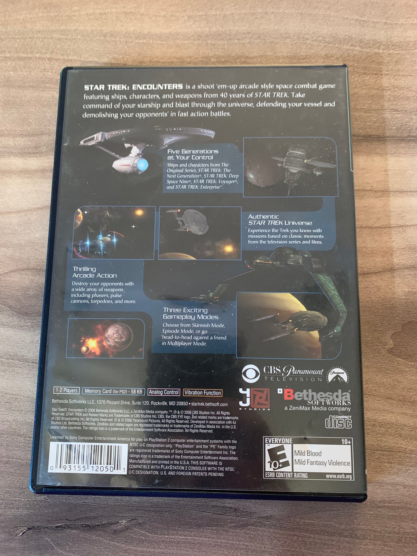 SONY PLAYSTATiON 2 [PS2] | STAR TREK ENCOUNTERS