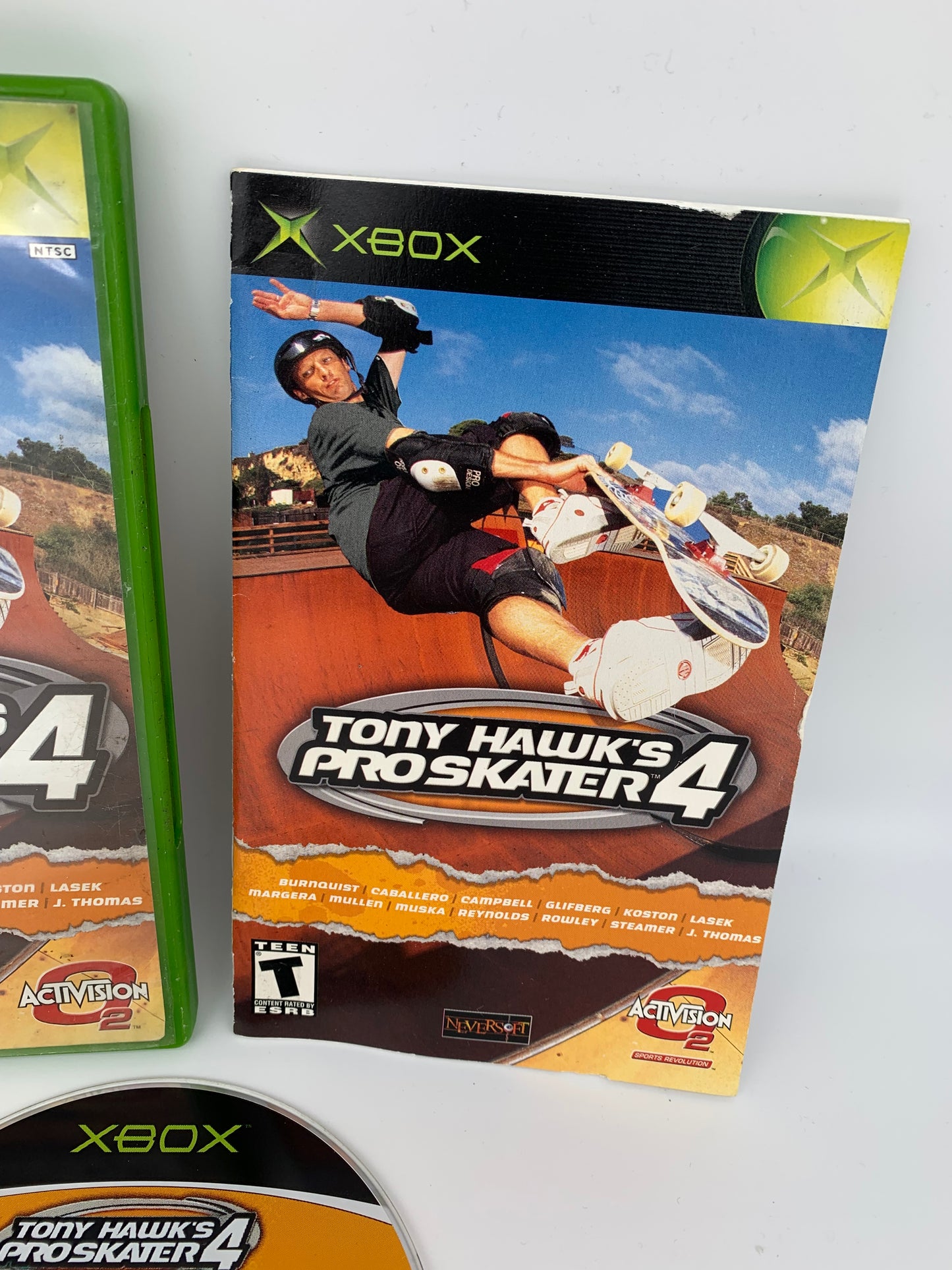 MiCROSOFT XBOX ORiGiNAL | TONY HAWKS PRO SKATER 4