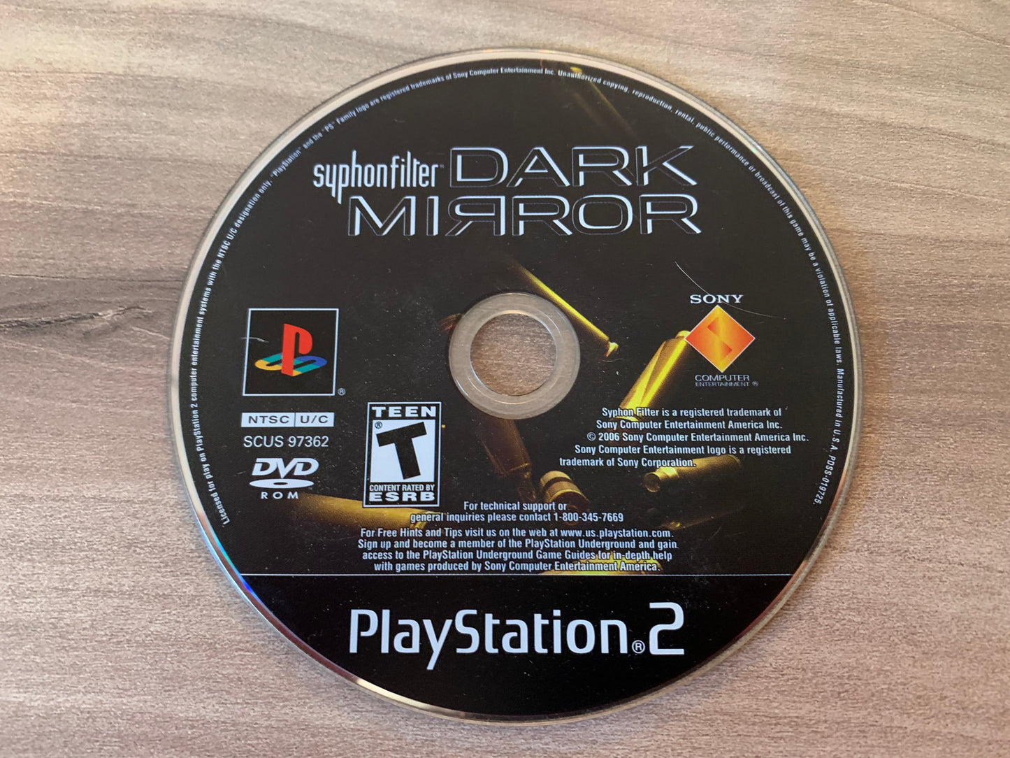 SONY PLAYSTATiON 2 [PS2] | SYPHON FiLTER DARK MiRROR